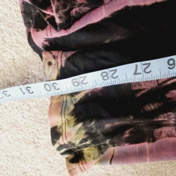 Wanderlust Calgary Boho Artsy Tye Dye Lagenlook Beach Cover Tunic Dress M - Picture 5 of 7